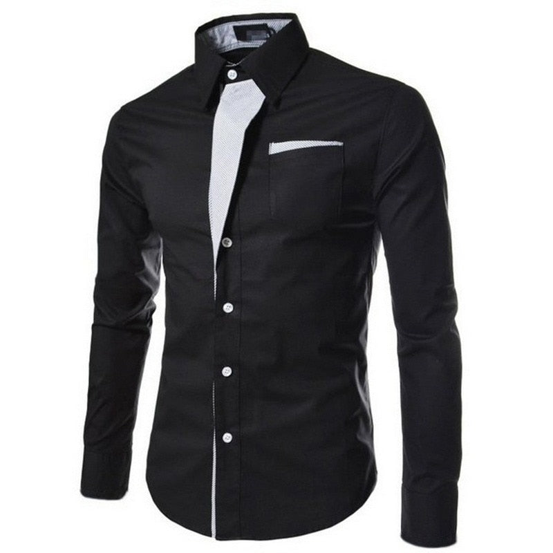 Slim Fit långärmat för män