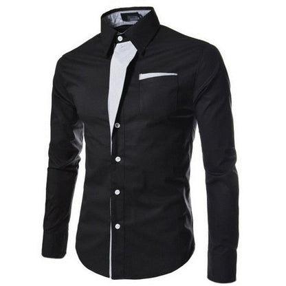 Slim Fit långärmat för män