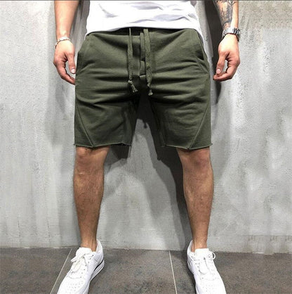 Löst släta enfärgade shorts