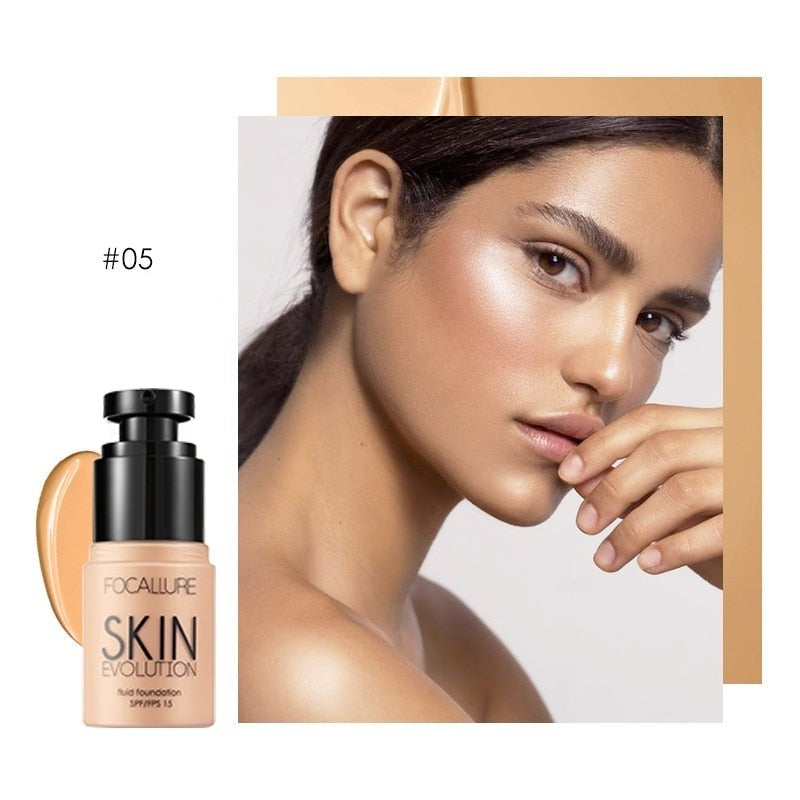 FOCALLURE | Base Face Flytande Foundation