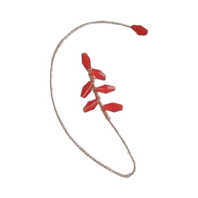 Flower Art klipp örhängen