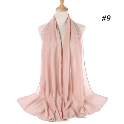 Chiffon Hijab pannband