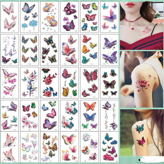 3D Tatuering Klistermärken