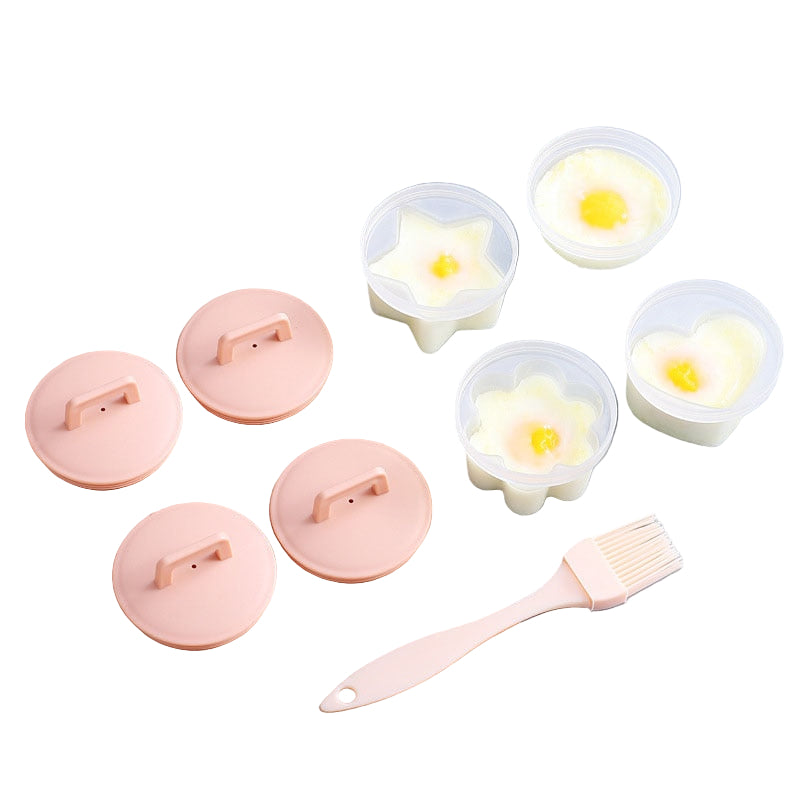 Set med ägg pocherare