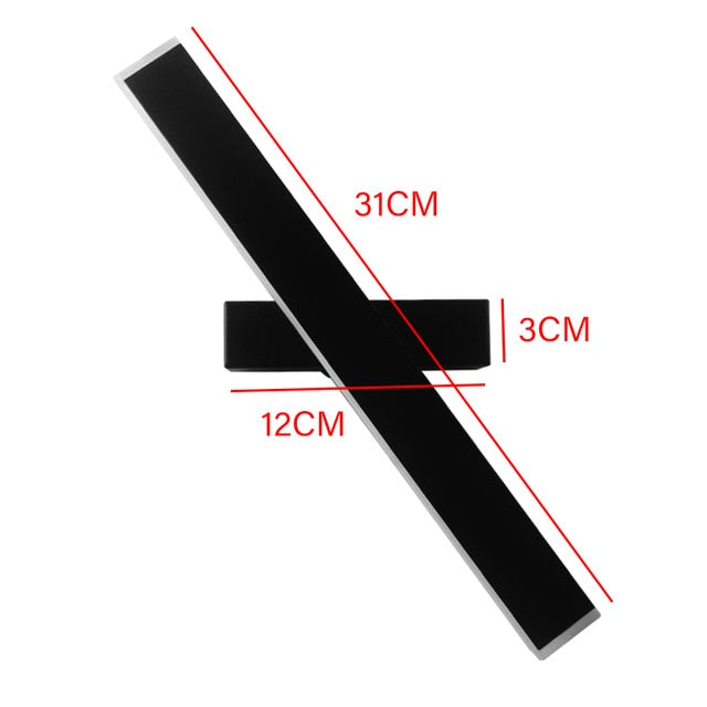 360° Roterande LED-Vägglampa