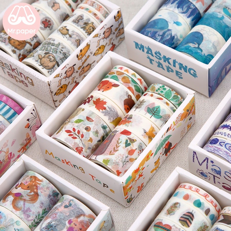 Dekorativa Washi Tape-satser