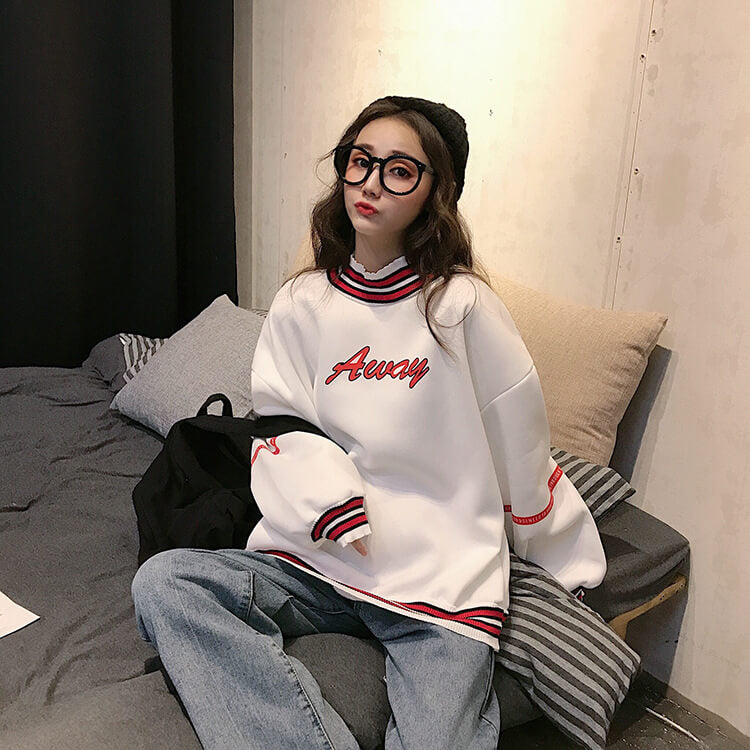 Mysig tröja med turtleneck