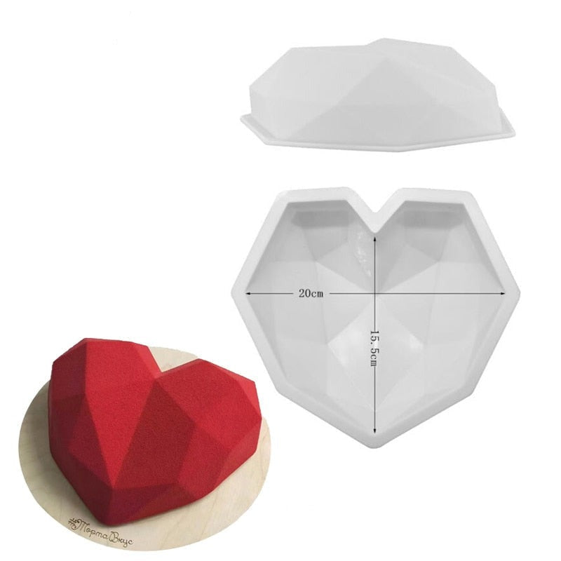 3D-silikonformar för efterrätt