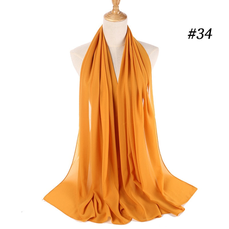 Chiffon Hijab pannband