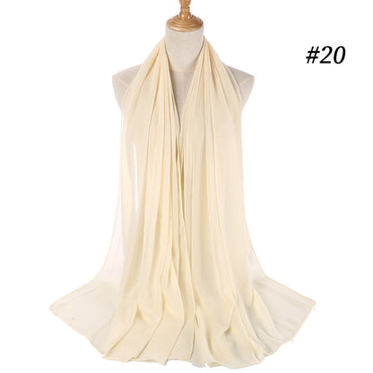 Chiffon Hijab pannband