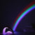 Rainbow projektionslampa