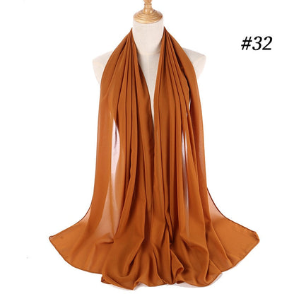 Chiffon Hijab pannband