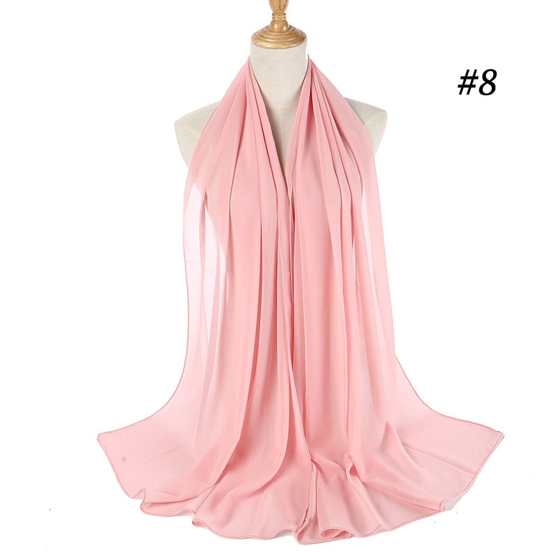 Chiffon Hijab pannband