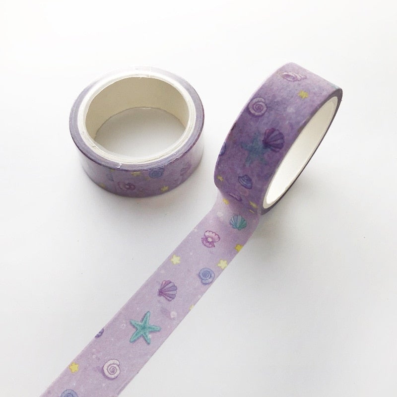 Kawaii dekorativ Washi Tape (uppsättning av 5)