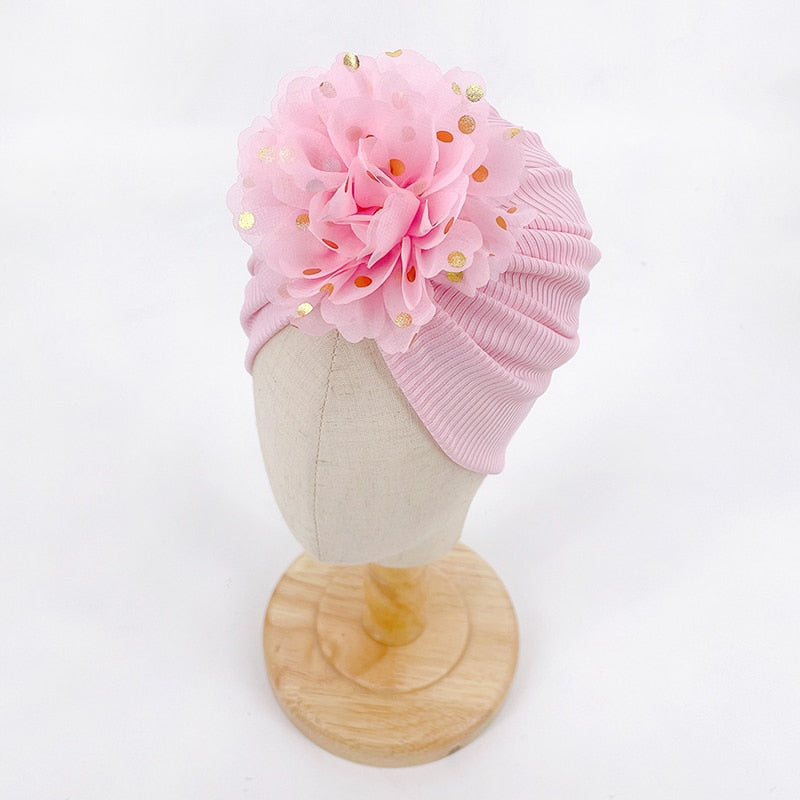 Rufsig topp baby turban hatt