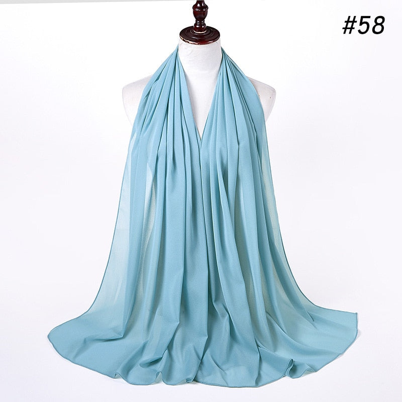 Chiffon Hijab pannband
