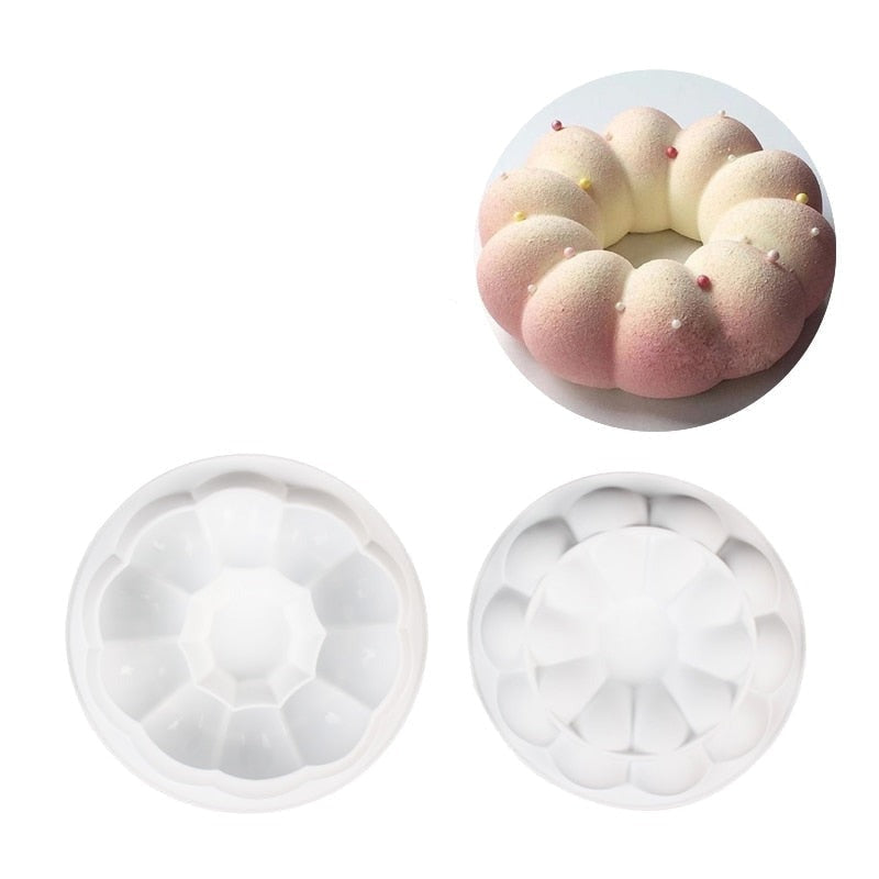 3D-silikonformar för efterrätt