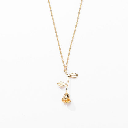 Rose hänge halsband
