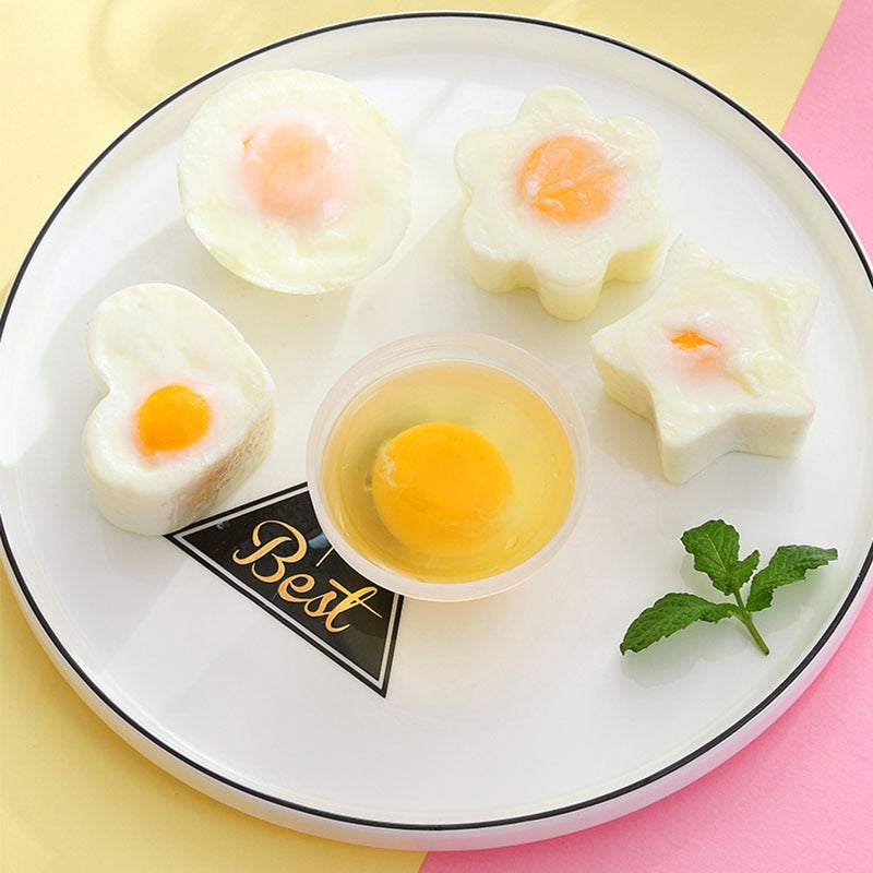 Set med ägg pocherare