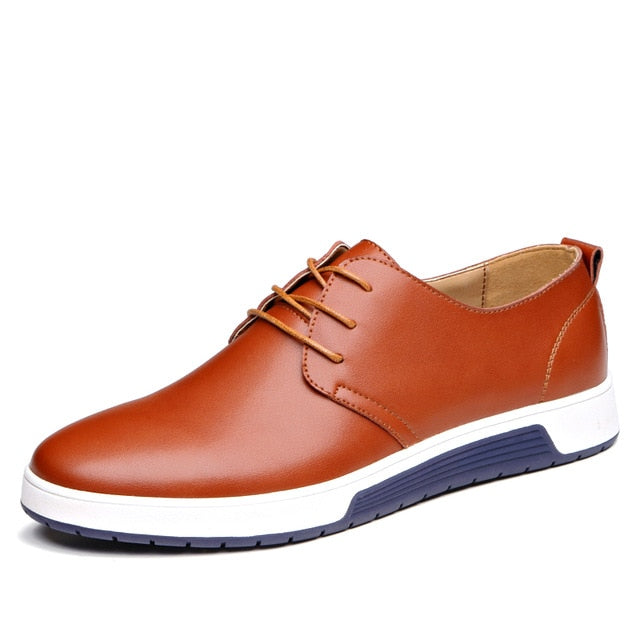Oxford Läderstil Casual Skor