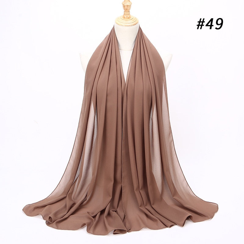 Chiffon Hijab pannband