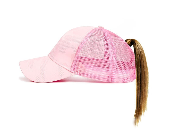 Hästsvans baseballkeps