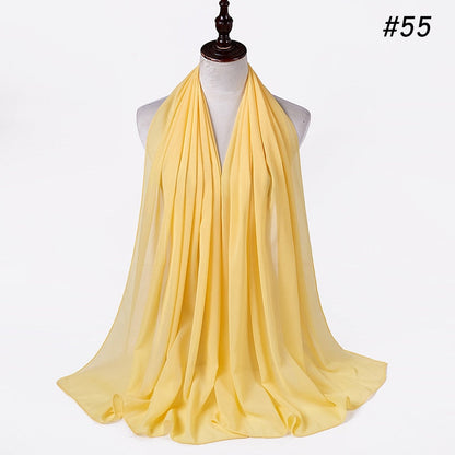 Chiffon Hijab pannband