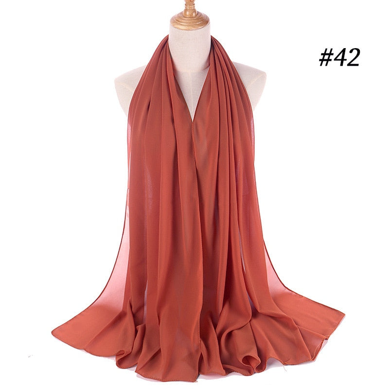 Chiffon Hijab pannband