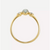 Månsten pärla ring