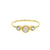 Månsten pärla ring