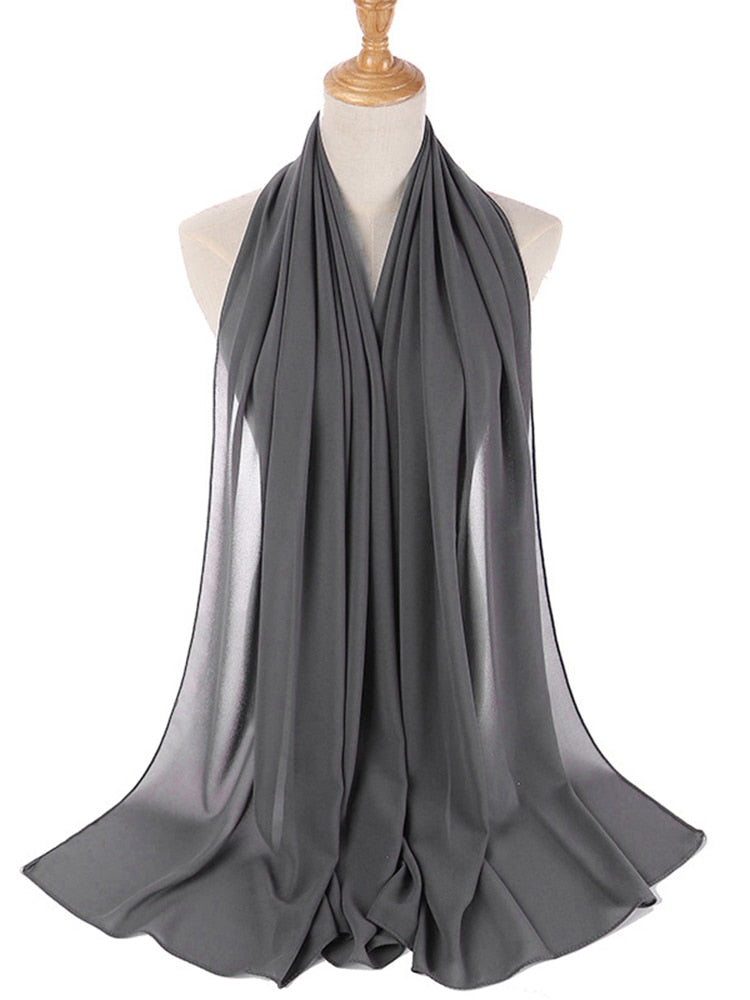 Chiffon Hijab pannband