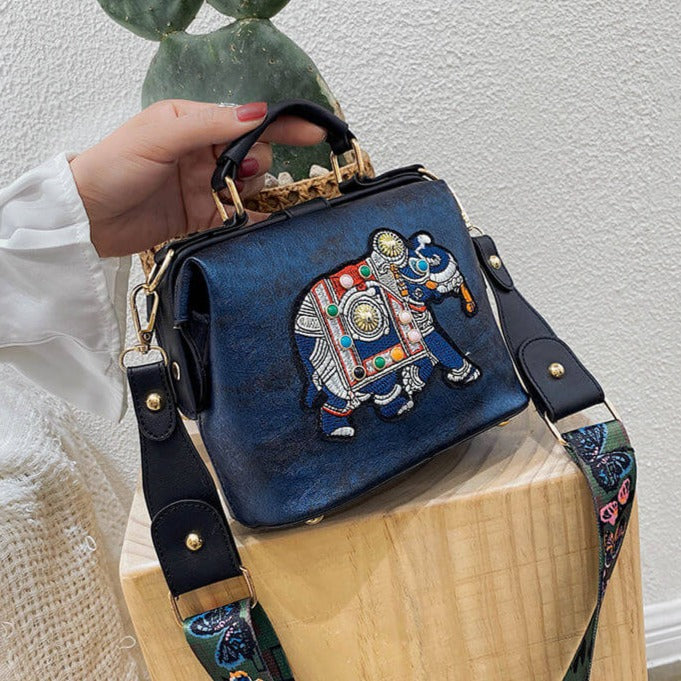 Mandala Broderi Väska