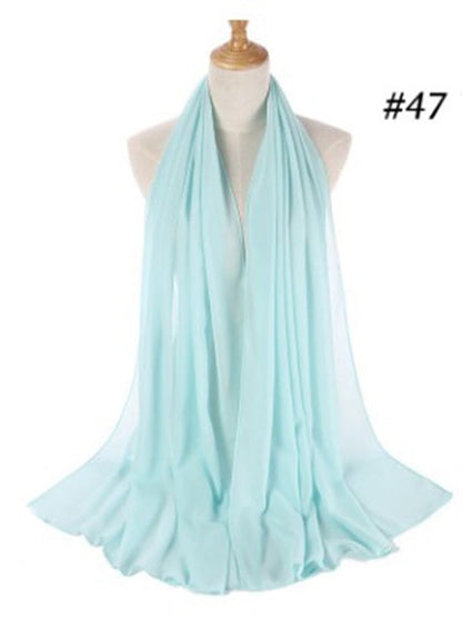 Chiffon Hijab pannband