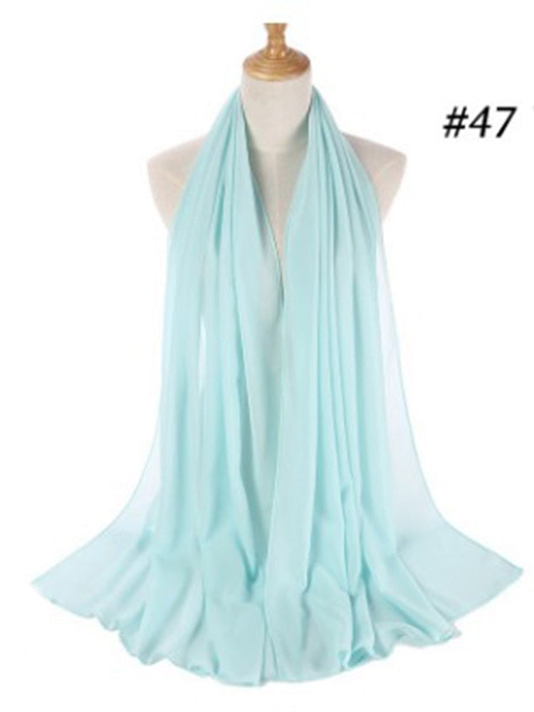 Chiffon Hijab pannband