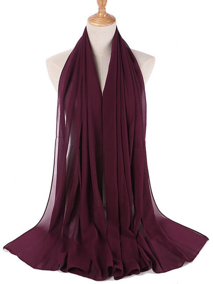 Chiffon Hijab pannband