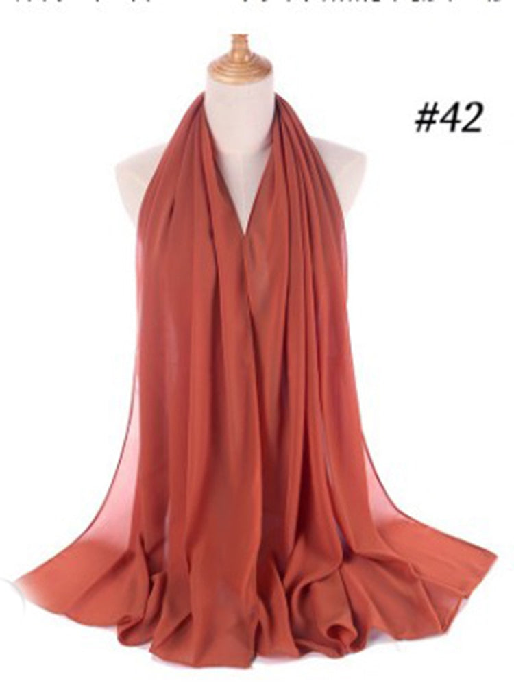 Chiffon Hijab pannband