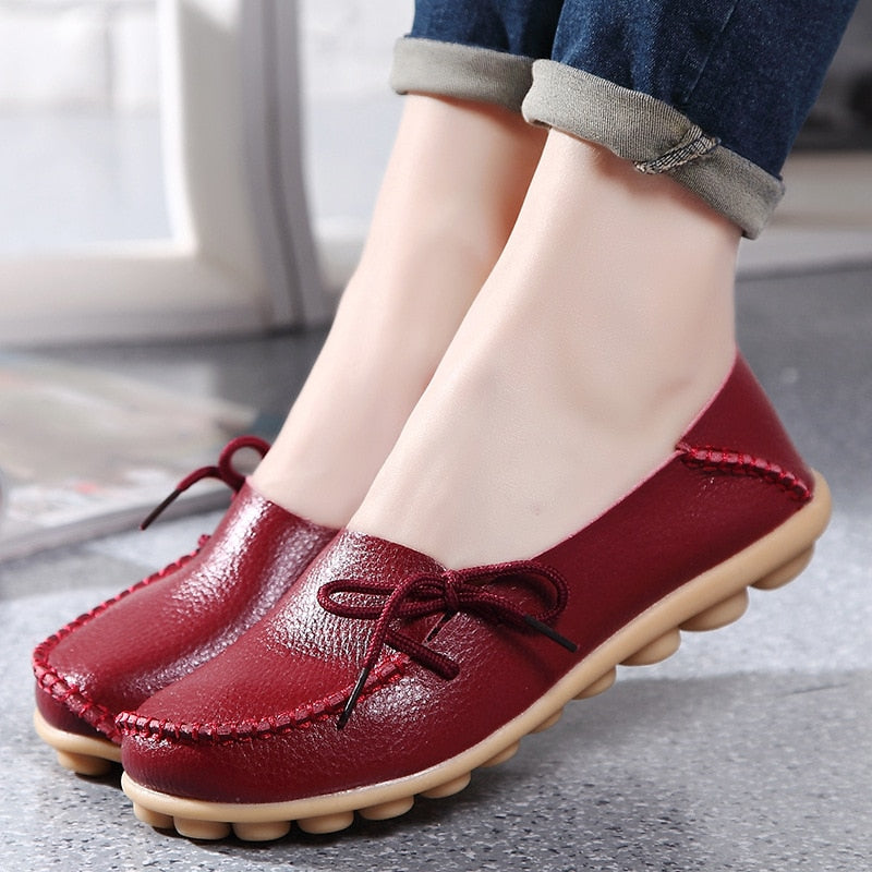 Damskor Loafers | Skinnloafers Dam | Bekväma Vardagsskor
