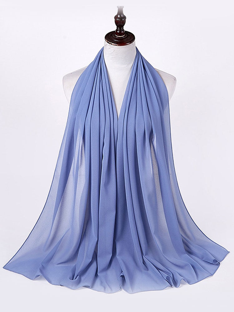 Chiffon Hijab pannband