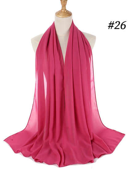 Chiffon Hijab pannband