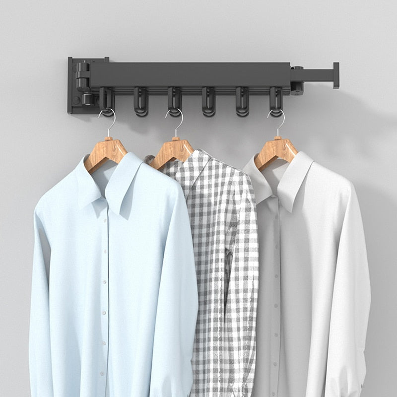 Utdragbart torkställ för kläder