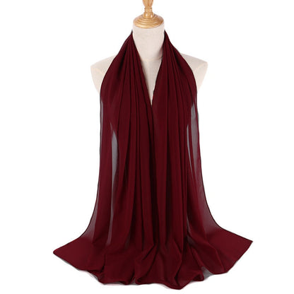 Chiffon Hijab pannband