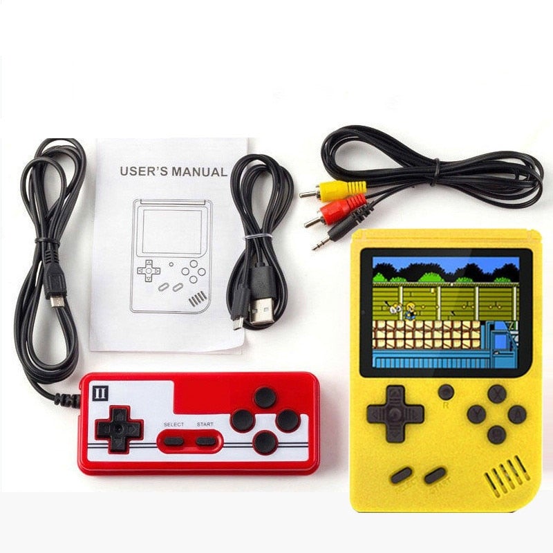 400-in-1 Retro videospelskonsol | Handhållen Retrospel Konsol | Klassiska Spel