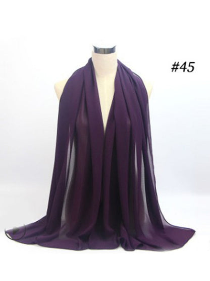 Chiffon Hijab pannband