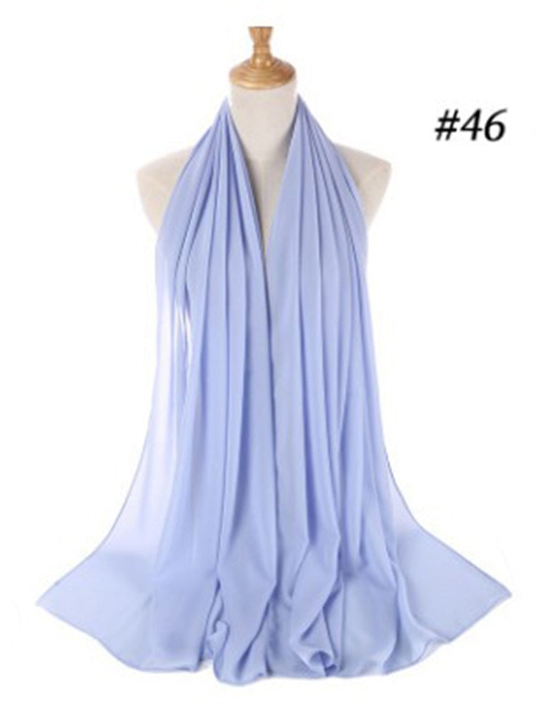 Chiffon Hijab pannband