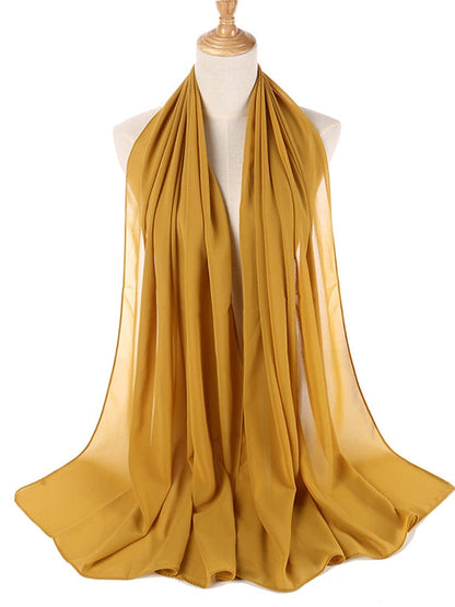 Chiffon Hijab pannband