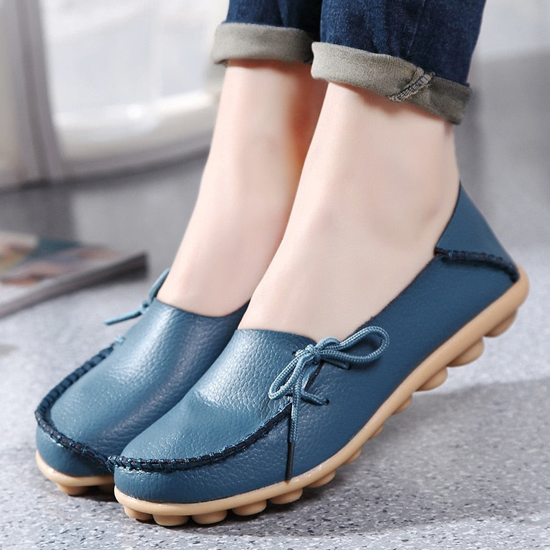 Damskor Loafers | Skinnloafers Dam | Bekväma Vardagsskor