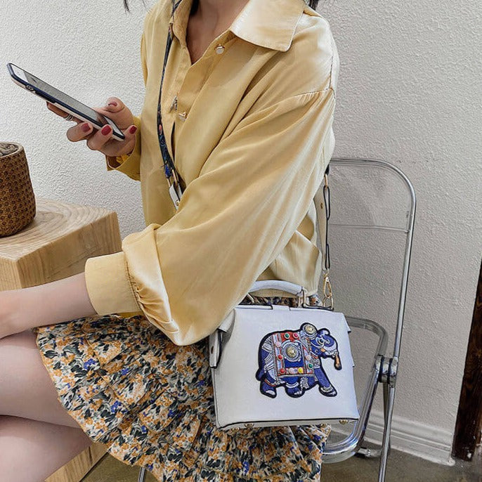 Mandala Broderi Väska