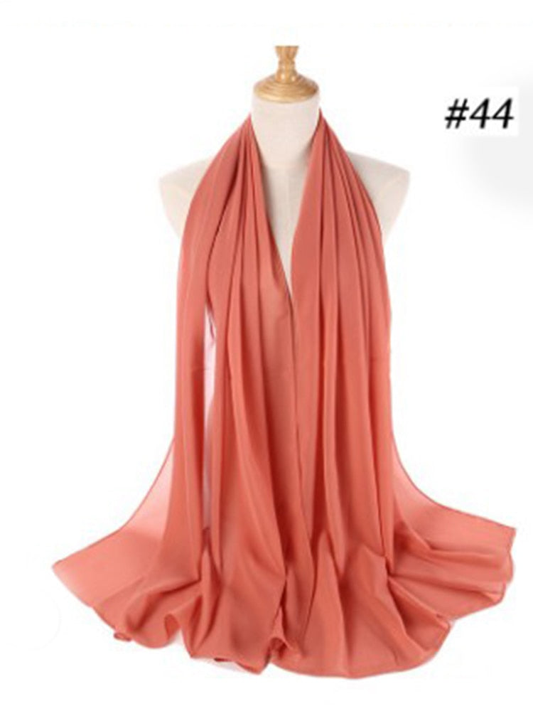 Chiffon Hijab pannband