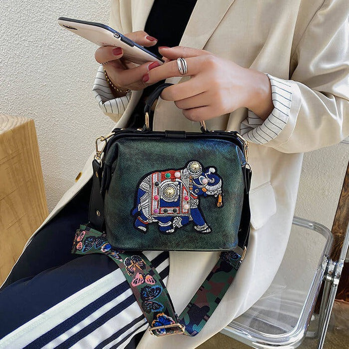 Mandala Broderi Väska
