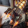 Steampunk raketlampa